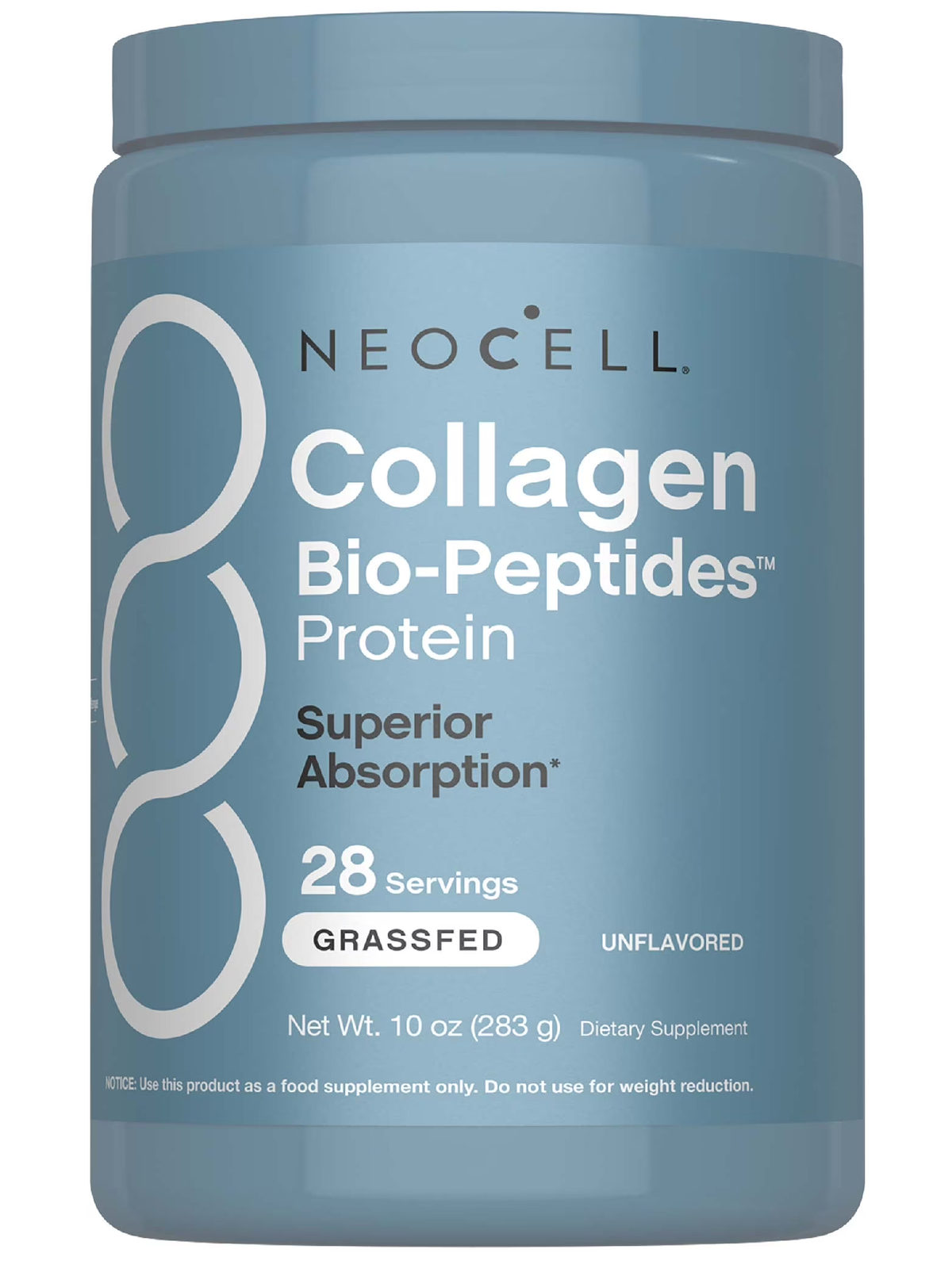 Collagen Bio-Peptides Powder | 10Oz | Grassfed Protein Supplement | by