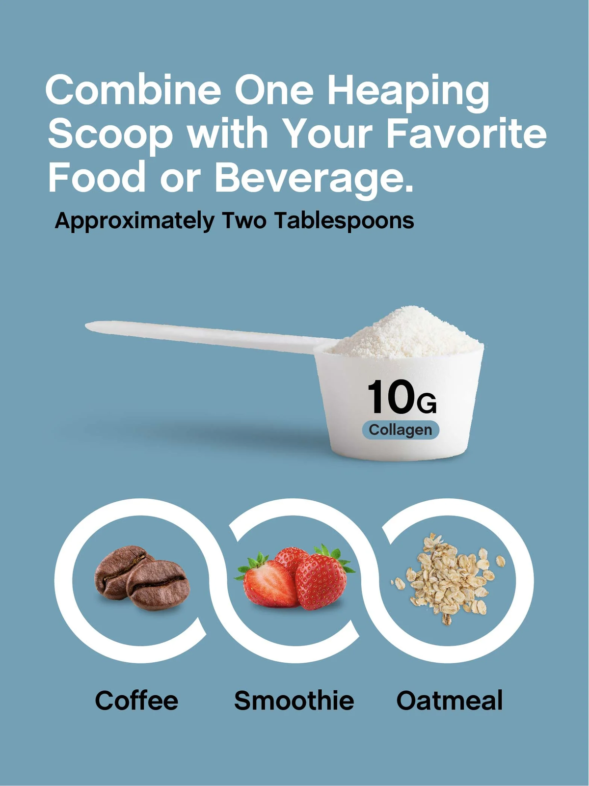 Collagen Bio-Peptides Powder | 10Oz | Grassfed Protein Supplement | by